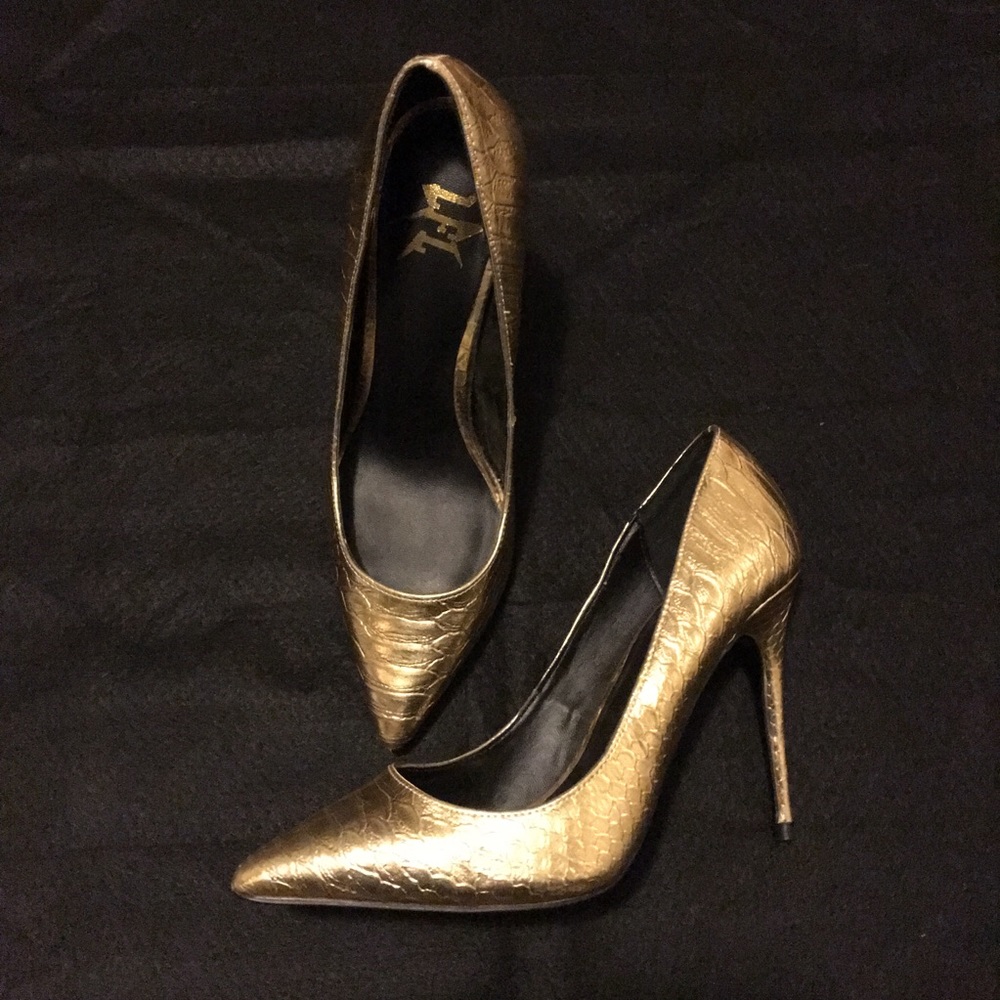 Gold Heels